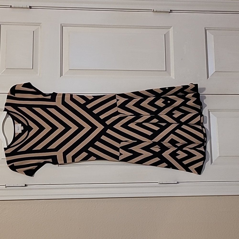 Flattering drop waist dress